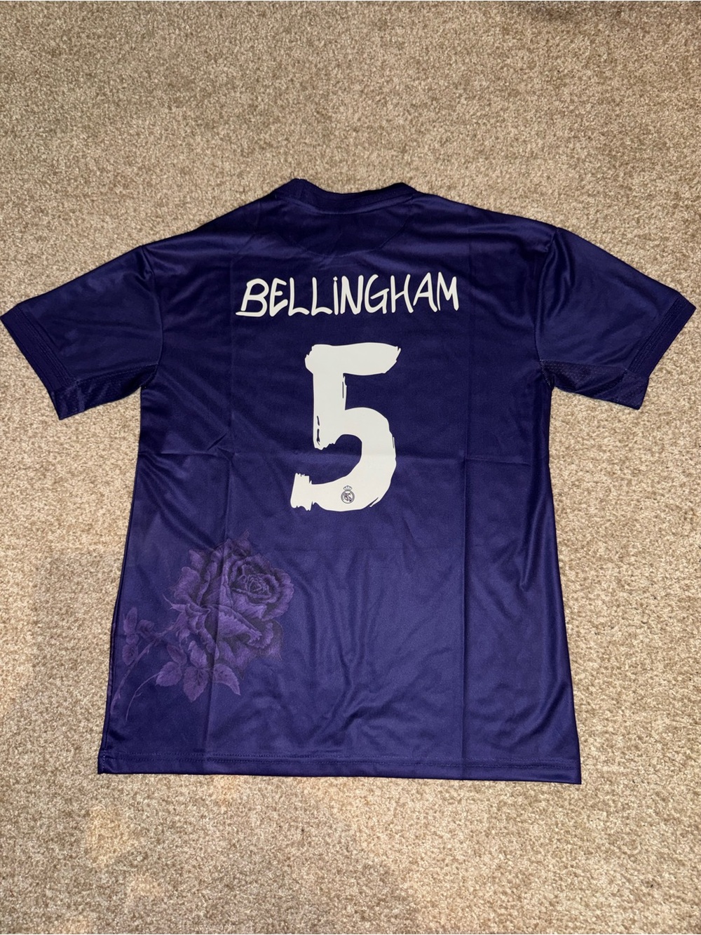 Adidas Y-3 Real Madrid 2023-24 Bellingham #5 Men’s Fourth Soccer Jersey 🆕